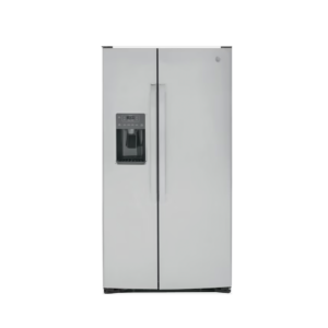 GE Side-by-Side Refrigerator with Ice Maker, Water and Ice Dispenser (Stainless Steel)