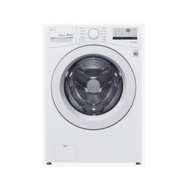 LG 4.5-cu ft High Efficiency Stackable Front-Load Washer (White) ENERGY STAR