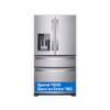 Whirlpool 4-Door French Door Refrigerator with Ice Maker, Water and Ice Dispenser (Fingerprint Resistant Stainless Steel) ENERGY STAR